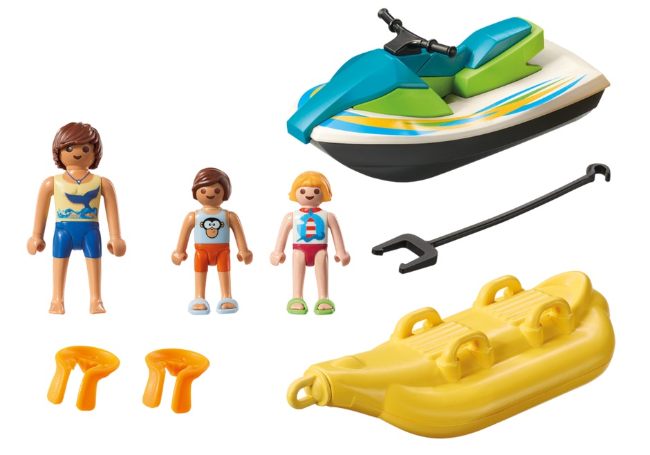 Игровой набор из серии Круизный Лайнер: Гидроцикл с лодкой банан  